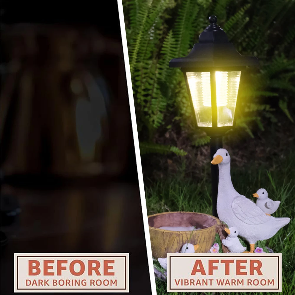 

Шестиугольная садовая лампа на солнечной энергии, скульптура из смолы животного, фигурка, декоративная лампа для двора, наружного двора, сада