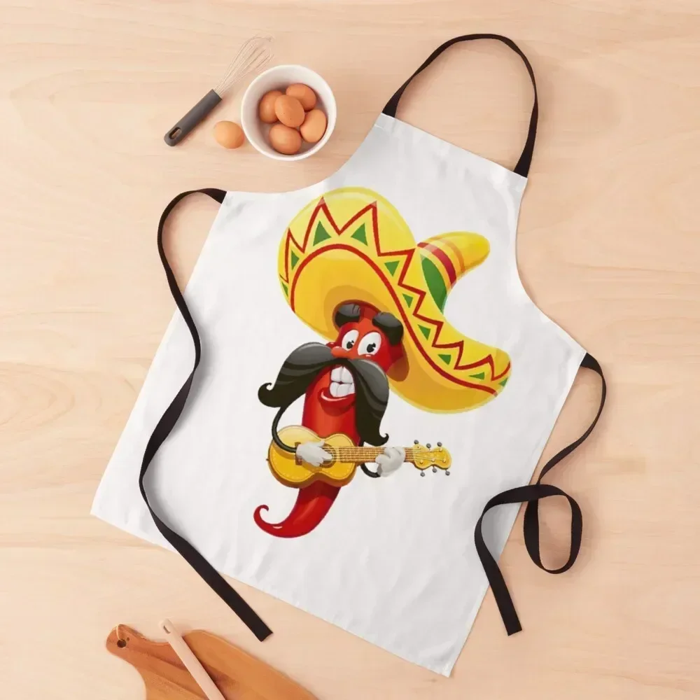 

red hot chili pepper Apron Home Utensils esthetician Kitchen Front Men's Kitchen Apron