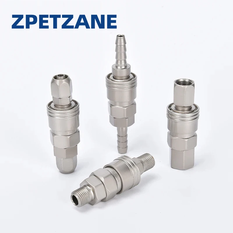 Pneumatic Fittings C-Type Self-locking Quick Connector Coupler For Air Compressor SP PP SM PM SH PH SF PF 10 20 30 40