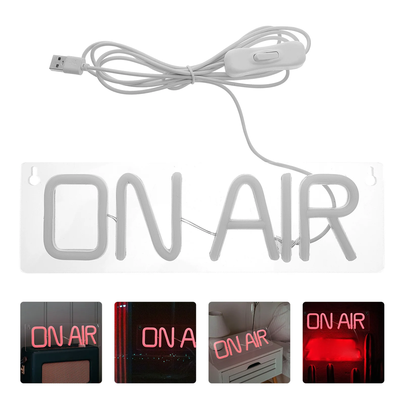 

English Neon Lamp USB Powered Stylish Decorative Night Light Small Neon Light for Home Bar Lighting Decor Atmosphere