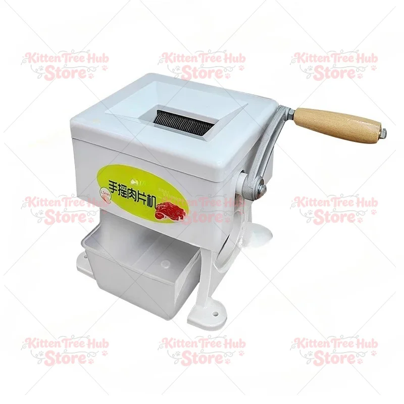 Commercial meat cutting artifact ultra-thin hot pot restaurant fresh meat small manual, newly upgraded hand-crank meat slicer