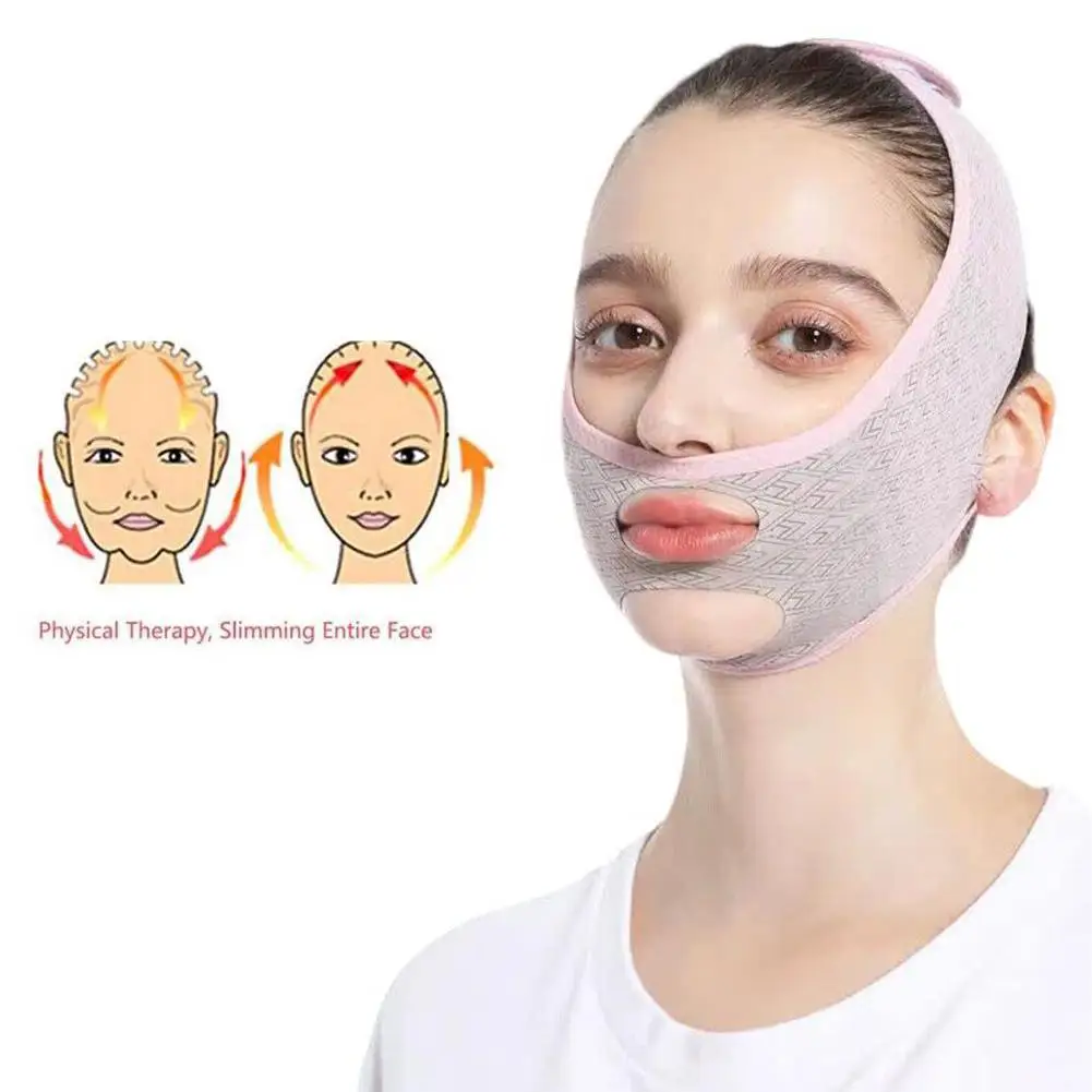 Kinn Wange abnehmen Bandage V Linie Lifting Maske V Shaper Facelift ing Schlaf maske Anti Falten riemen Band Schönheit Gesundheit