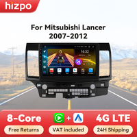 Hizpo Android 13 Carplay Car Radio For Mitsubishi Lancer 10 CY 2007-2012 Multimedia Video Player 2 Din GPS 4G Stereo 7862S RDS