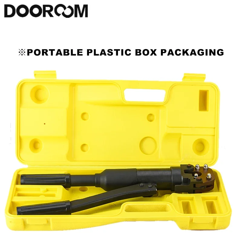 DOOROOM Manual Portable Hydraulic Cable Cutter CPC-20A Below Φ20mm Cable Wire Rope Scissors Metal Hydraulic Wire Cutting Tool