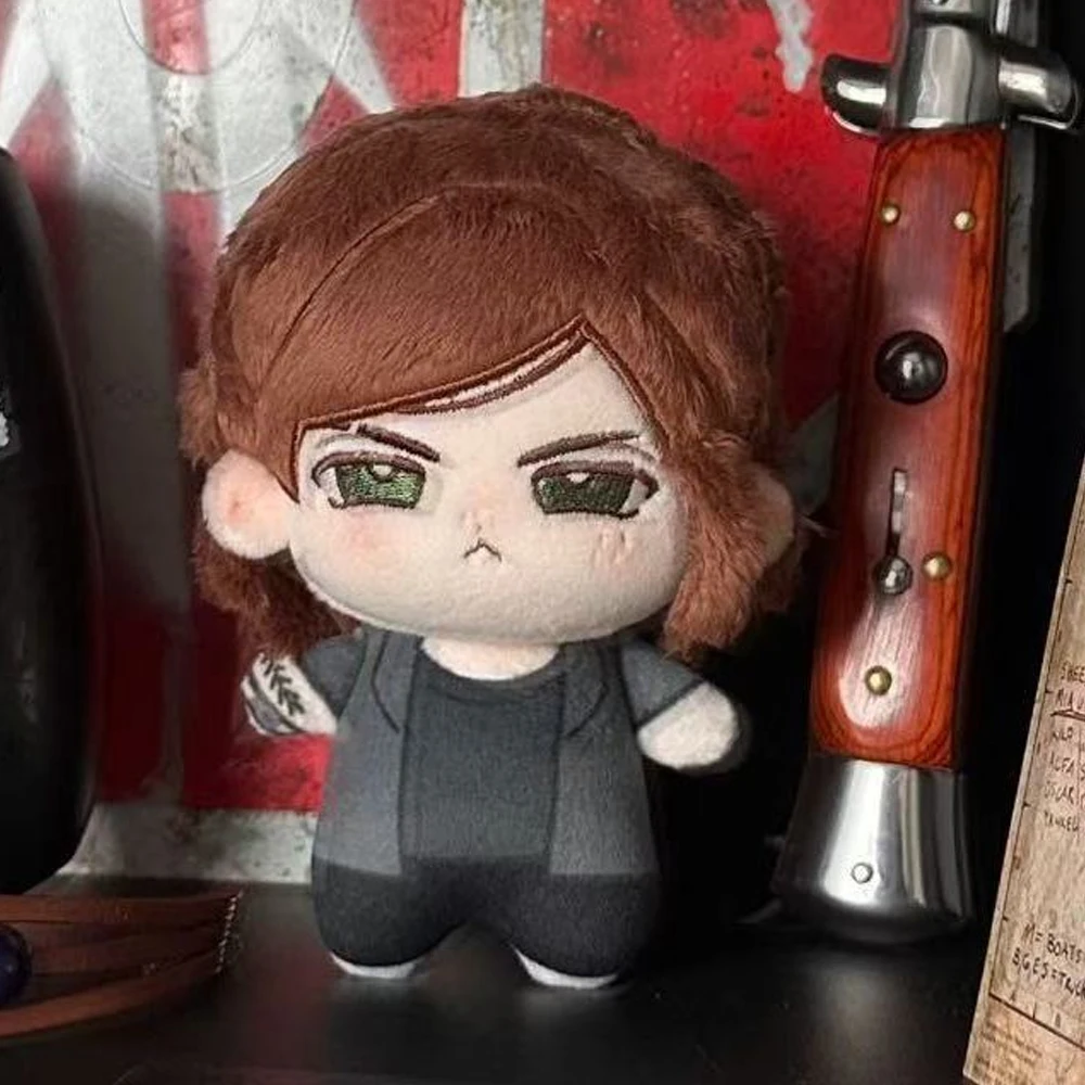 Horror Game Ellie Williams Cosplay Cotton Doll Plush Stuffed Figure Dolls Unisex Room Decoration Accessory Halloween Prop view 2