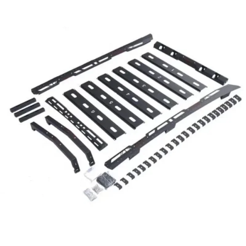 

TOPLEADER AUTO PARTS Car T Oyota Prado 2018 Top Roof Rack Lage Basket