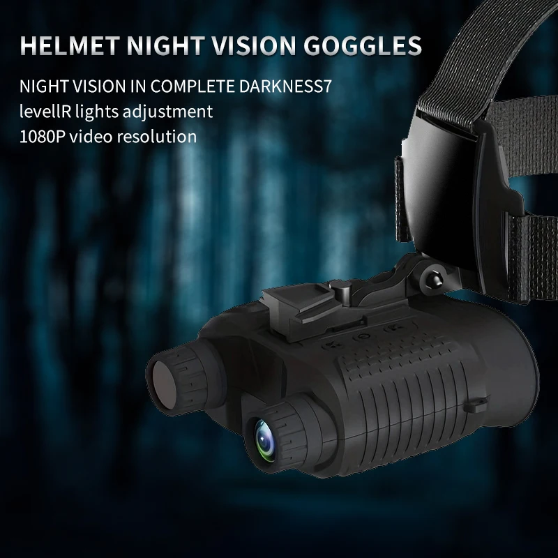 Night Vision Device HD Infrared Binoculars IP54 Waterproof Digital Zoom Outdoor Goggles For Camping Hunting Full Dark 400M