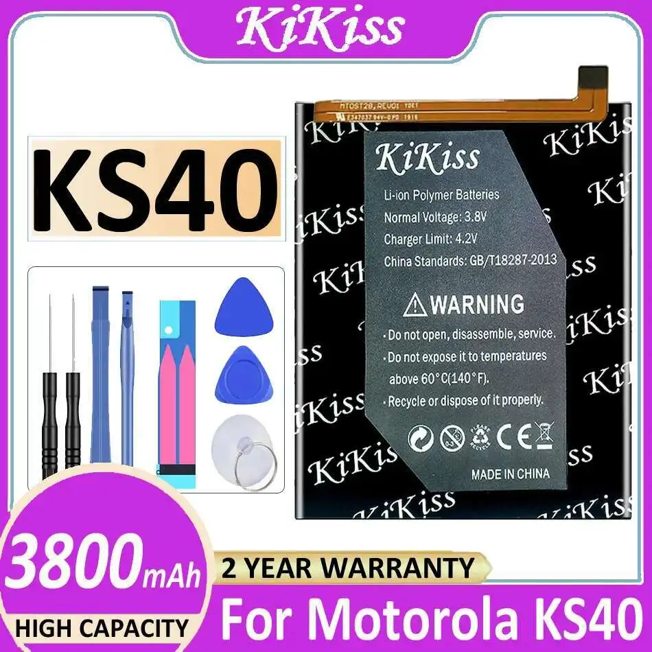

3800mAh Reliable Replacement For Motorola Moto KS40 Mobile Phone Battery