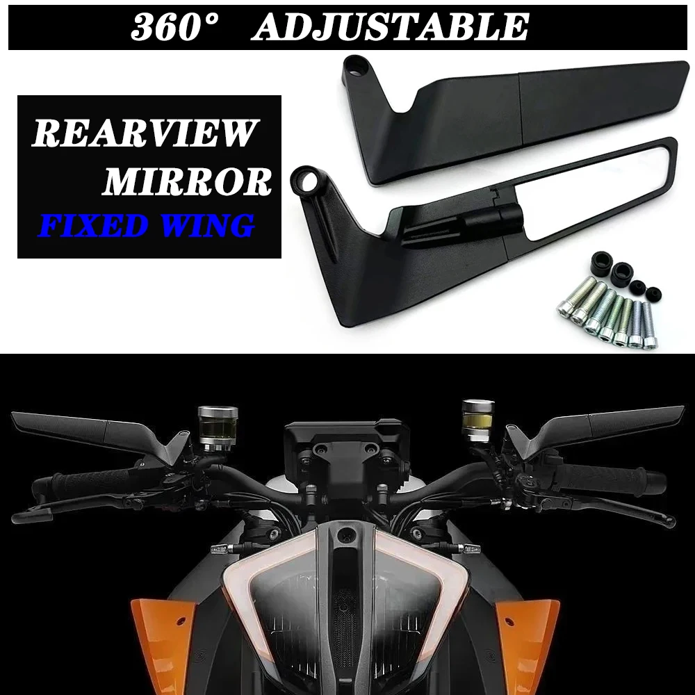 

New Universal Rearview Mirror Rear View Mirrors Side Mirrors For 1290 Super Duke R 2022 2023 For 790 Duke 790Duke 2018 2019 2020