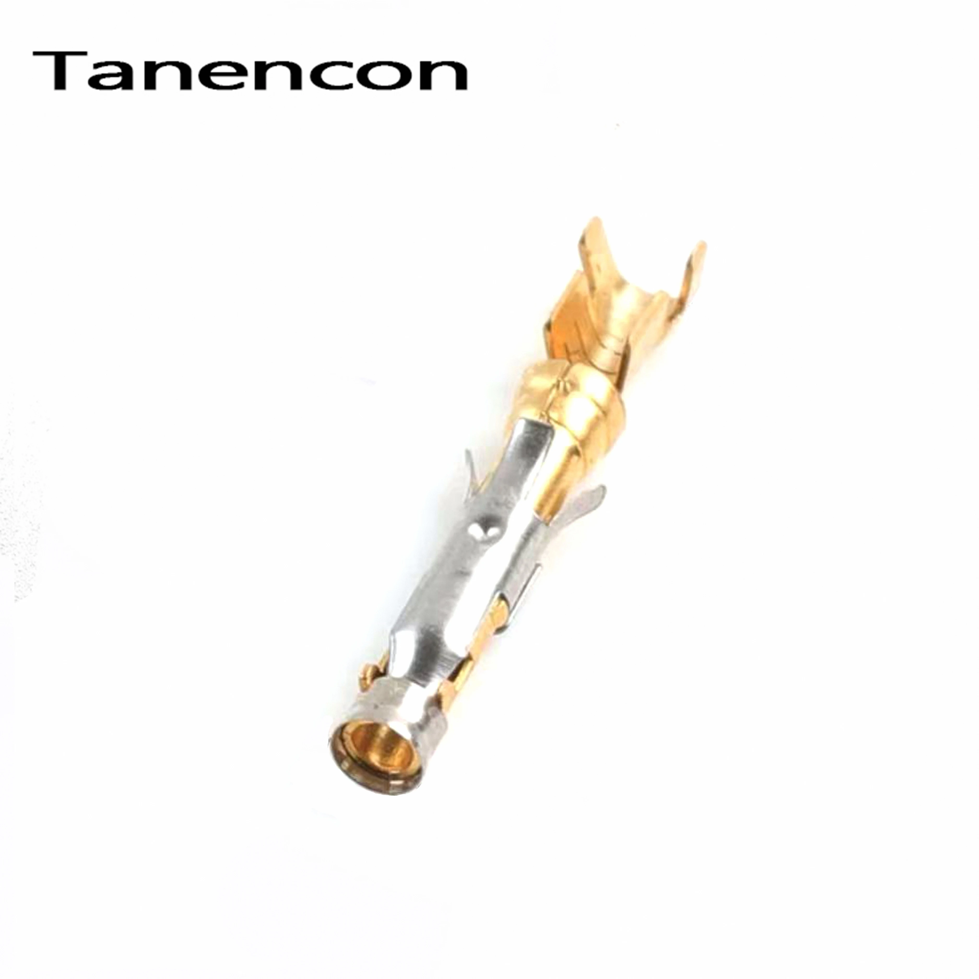 10 Pcs 1.6 Series Male and Female Gold Plated Crimp Terminal Connector Pins 14-18AWG Wire Connection Terminal 66601-1 66602-1