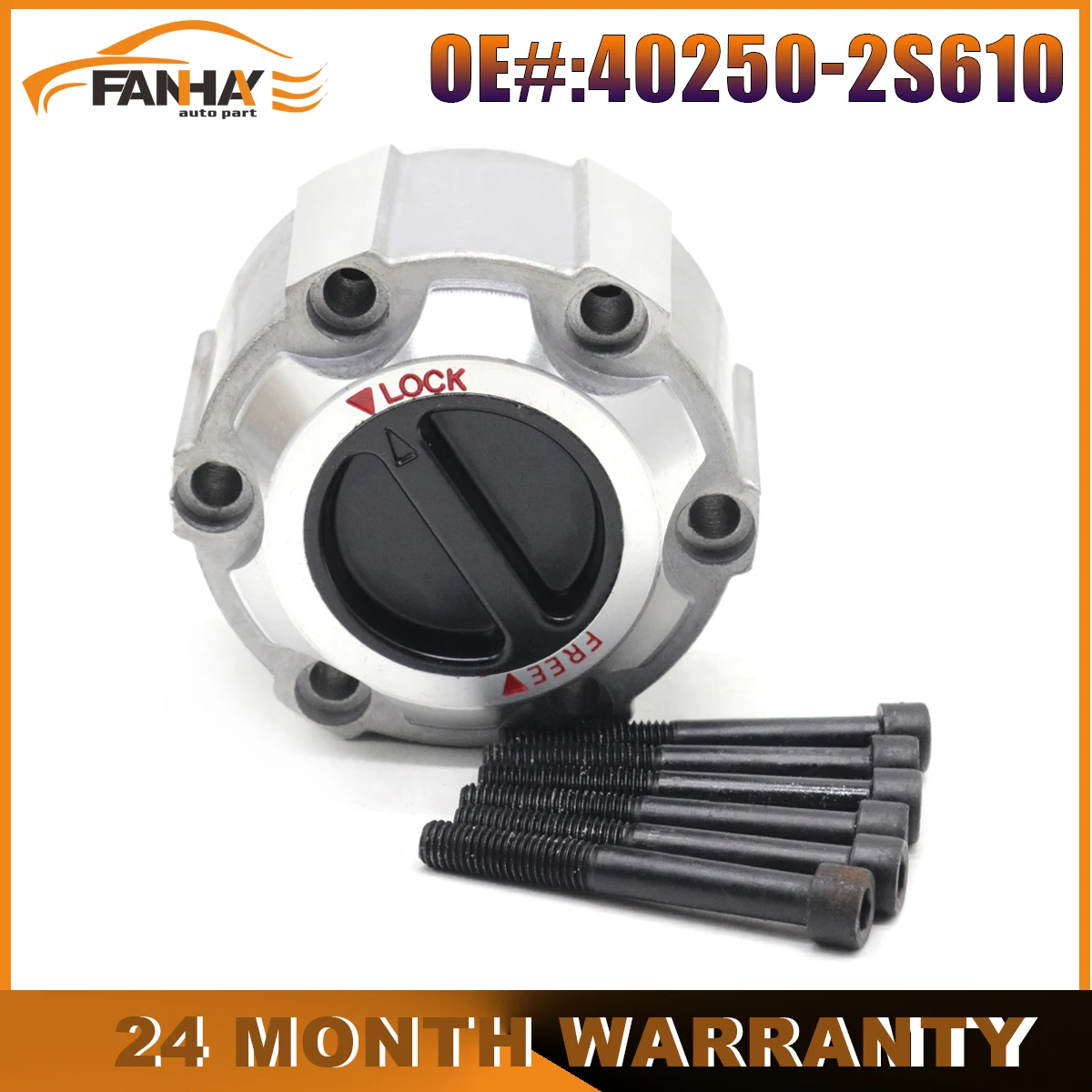 

40250-2S610 402502S610 Free Wheel Locking Hub Padlocks 28 Splines For Nissan 4x4 D21 D22 Pickup Xterra Pathfinder 2.4L 3.0L 3.3L