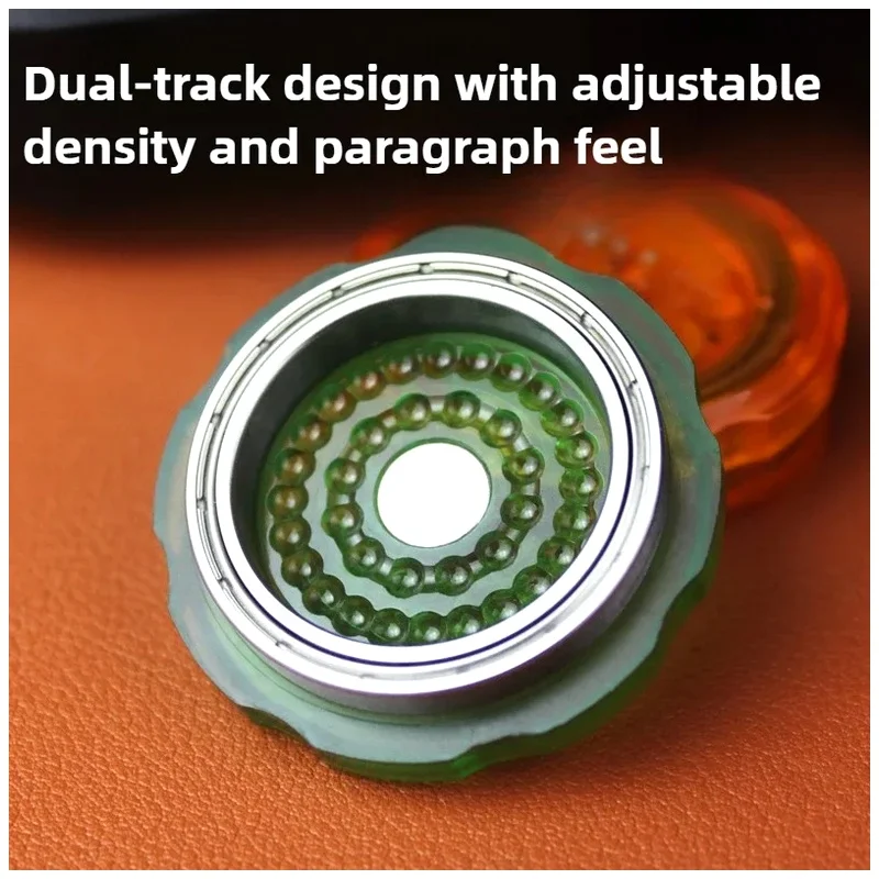 EDC Mens Birthday Gift Anxiety Reduce Fidget Spinner Mechanical Slider Push Card Anti Stress Stress Relief Magnetic Push Coin
