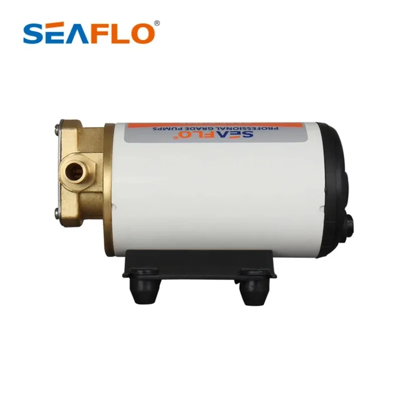 Bomba de engranajes de transferencia de aceite 2025/SEAFLO 12LPM 12v 24v Dc 3,0 m circulación de elevación Vertical para agricultura Rv marina