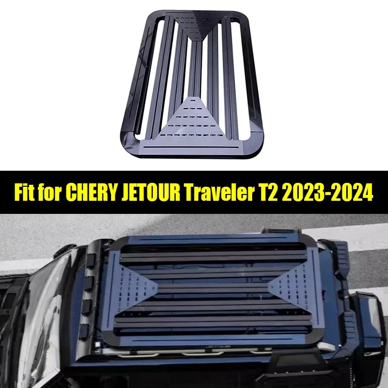 

Багажная платформа на крышу автомобиля, подходит для CHERY JETOUR Traveler T2 2023 2024, модификация JT, платформа на крышу, детали для внешней отделки автомобиля