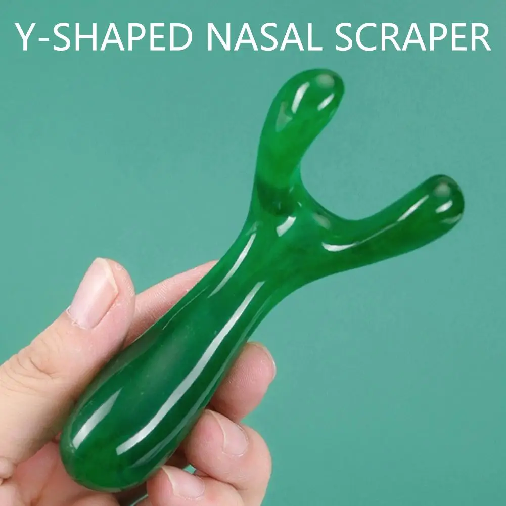 

Смола для лифтинга лица, скребковый массаж, лифтинг носа, массаж носа, двухугольный массаж, уменьшение вилки, соскабливание, отечность, Y-образная форма Nasa A1T5