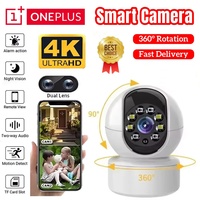 Oneplus 360° Rotatable Smart Camera WiFi Controllable Auto Tracking 2-way Audio Color 4K Night Vision Monitor Indoor Safety Cam