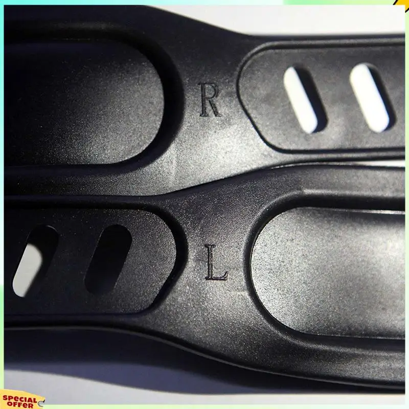 

TURE 4 пары педалей для велотренажера, расширенная педаль для велосипеда с ремнями для педалей для велотренажера, стационарного цикла, дома