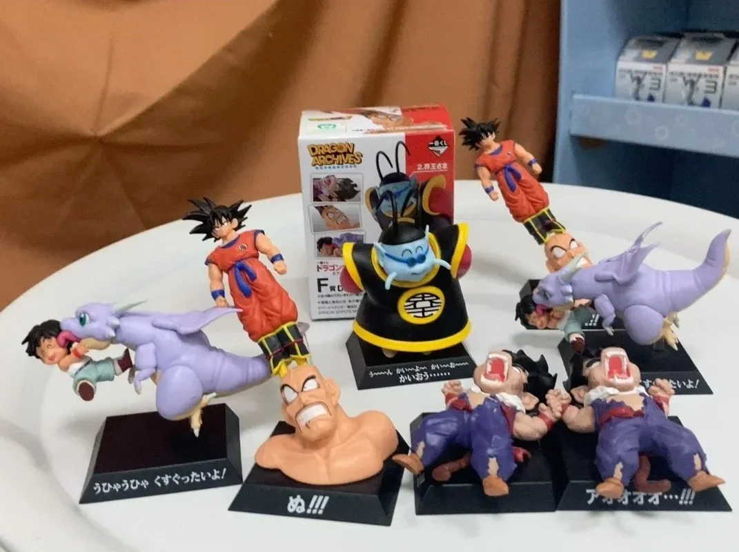 New Bandai Dragon Ball Ex Mystical Advent Dragon Archives Full Set Ichiban Kuji Figure Aciton Model Toy Figurals Brinquedos Gift