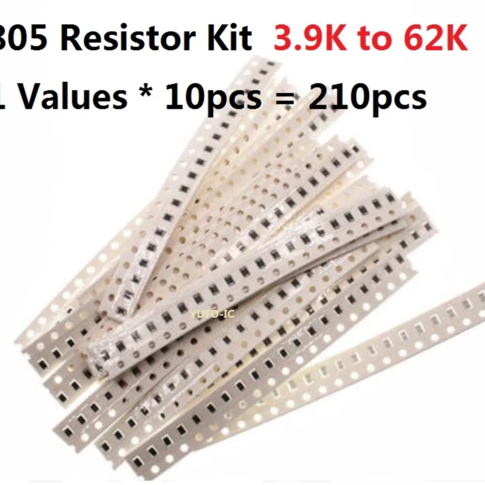 21 Values * 10Pcs=2…