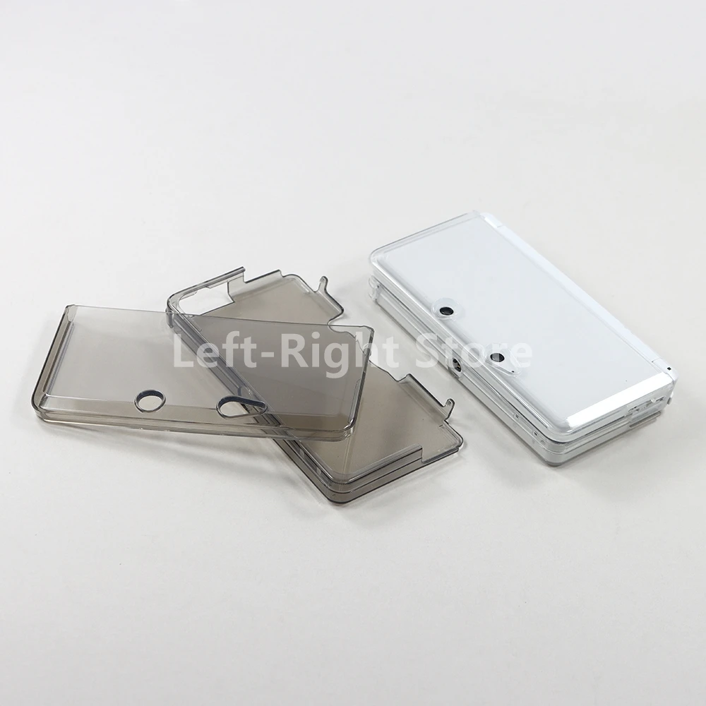 15PCS For 3DS Transparent Clear Black White Protective Case For 2DS Game Console Soft TPU Case Anti-Scratch Protector Shell