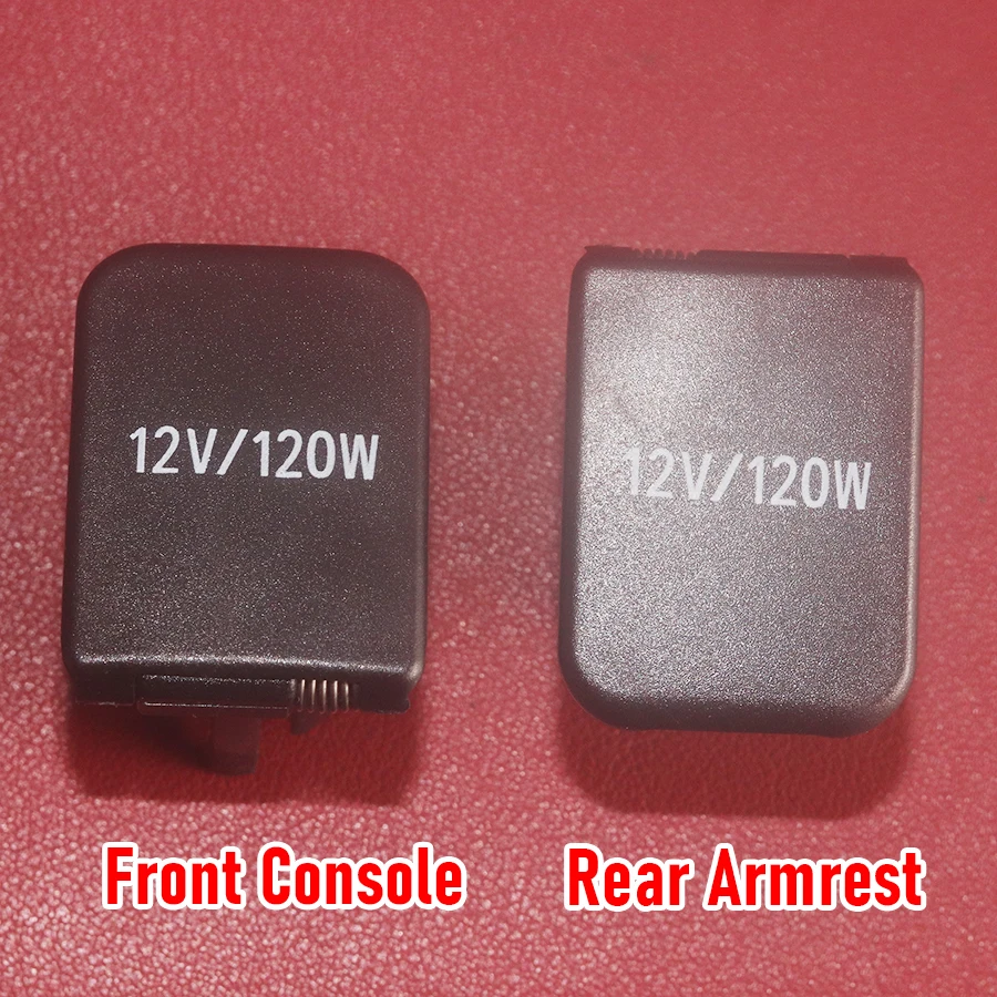 1Pc Car Inner Cigarette Lighter Panel Base Cover Front/Rear Power Socket Cap Trim For Toyota LAND CRUISER Prado LC150 2010-2020