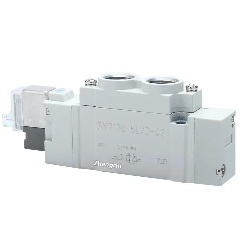 

Тип SMC Пневматический электромагнитный клапан SY5120 3120 7120 7220-3LZD 4LZD 5LZD 6LZD-M5/01/02/C6 Состояние промышленного цилиндра