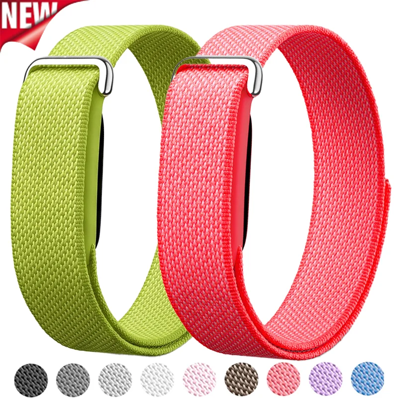 Nylon Loop Sport Bands for Fitbit Air Strap Brecelet Adjustable Strap Replacement for Fitbit Air Band Breathable Accessories