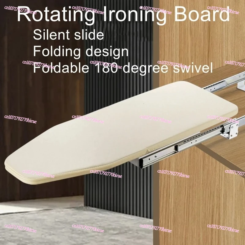 

Closet Sliding FoldingCloakroom Hidden Damping Retractable Ironing Pad Board