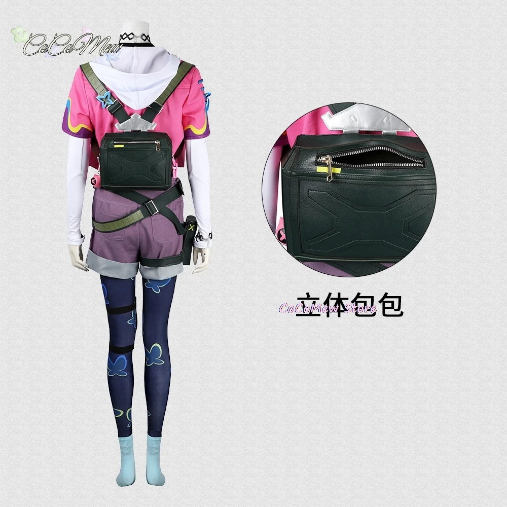 กานพลูคอสเพลย์อนิเมะคอสเพลย์วาโลรองต์เด็กผู้หญิงผู้ใหญ่ผู้หญิงกระเป๋าฮาโลวีนสำหรับผู้ใหญ่ผู้หญิง