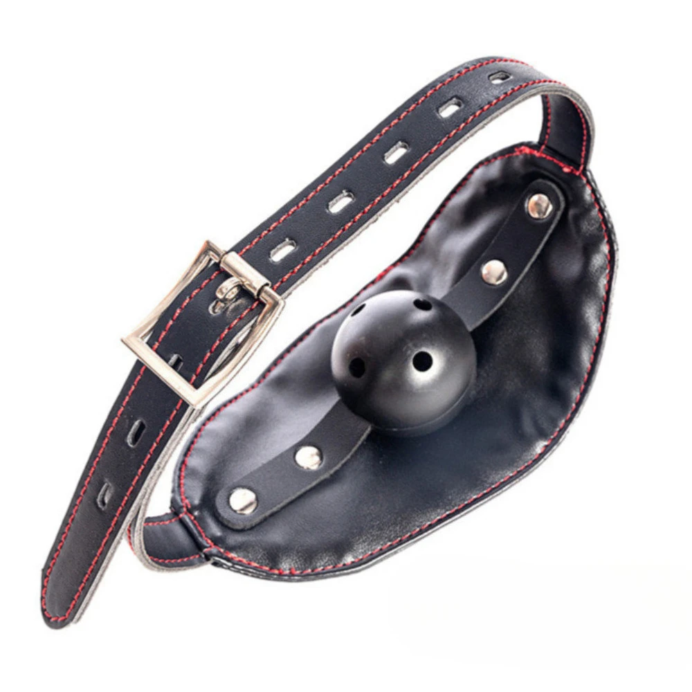 Mesh Mask with Ball Gag & Mouth Spreader – Bondage Gag, Adult Sex Toy for BDSM & Adult Game