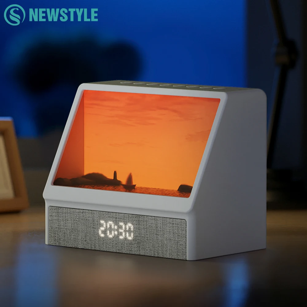reveil-lever-du-soleil-veilleuse-bluetooth-lampe-de-decoration-de-table-avec-telecommande-5-niveaux-de-luminosite-lumiere-d'ambiance