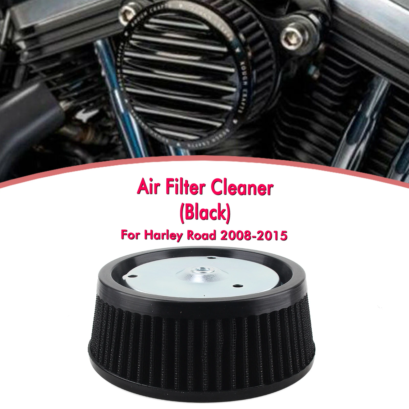 Motorcycle Air Intake Filter System Inner Element For Harley Softail 2016-2017 Touring 2008-2016