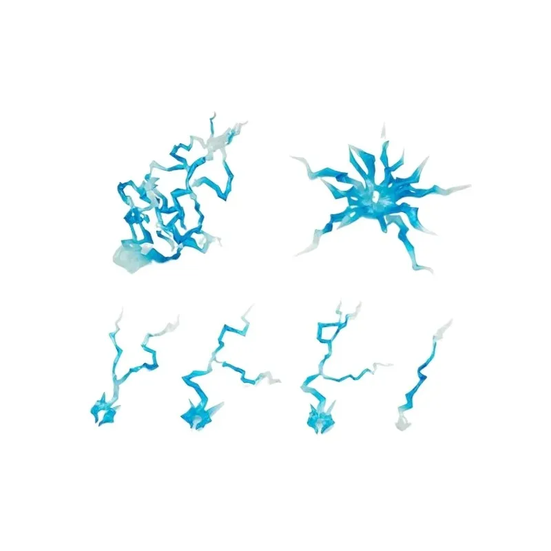 In Stock Bandai Original SHF Soul EFFECT Blue Lightning Effects Accessories Special Effects Anime Action Figures Toys Gifts view 5