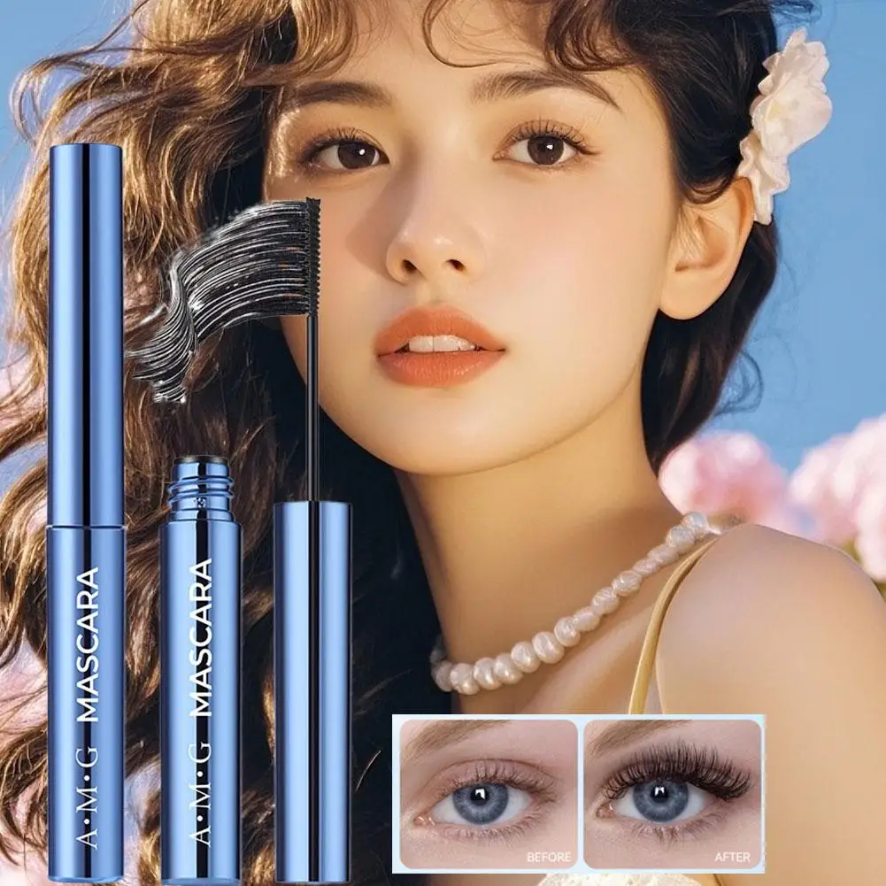 ブラックブラウン曲げやすいマスカラ延長黒 3D まつげマスカラエクステンション防水持続まつげまつげ N6F8