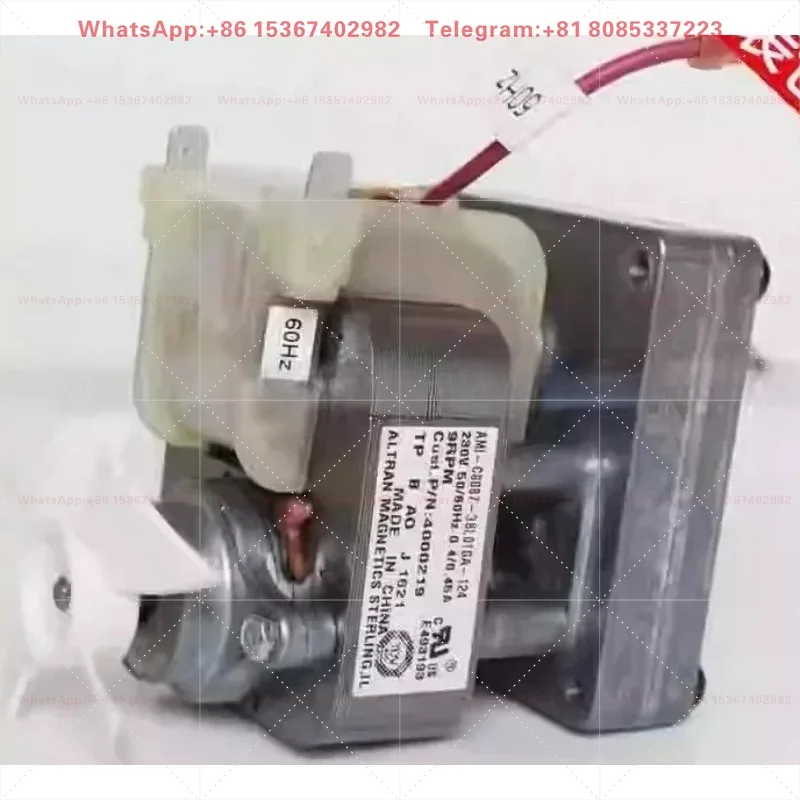 Vertical Toaster Chain Motor B3715UI-095 220V Industrial Oven Replacement Motor for Commercial Kitchen Equipment Parts