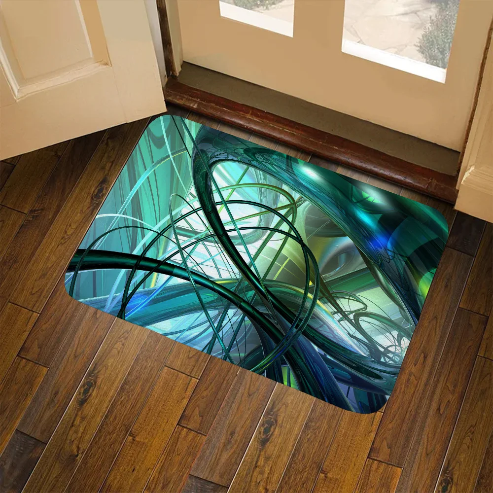 

Abstract Room Decorating Items Door Floor Mat Doormat Entrance to Home Decoration Accessories Bedroom Mats Bath Mats Bathroom