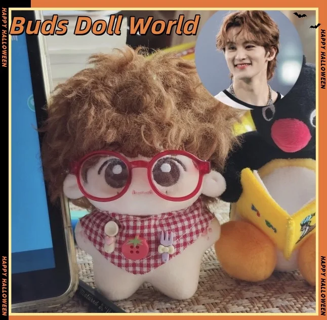 

Stuffed 10CM Mark Lee Handsome Boy Idol Plush Toy Cotton Doll Keychain Backpack Ornament or Birthday Gift Festival Gift