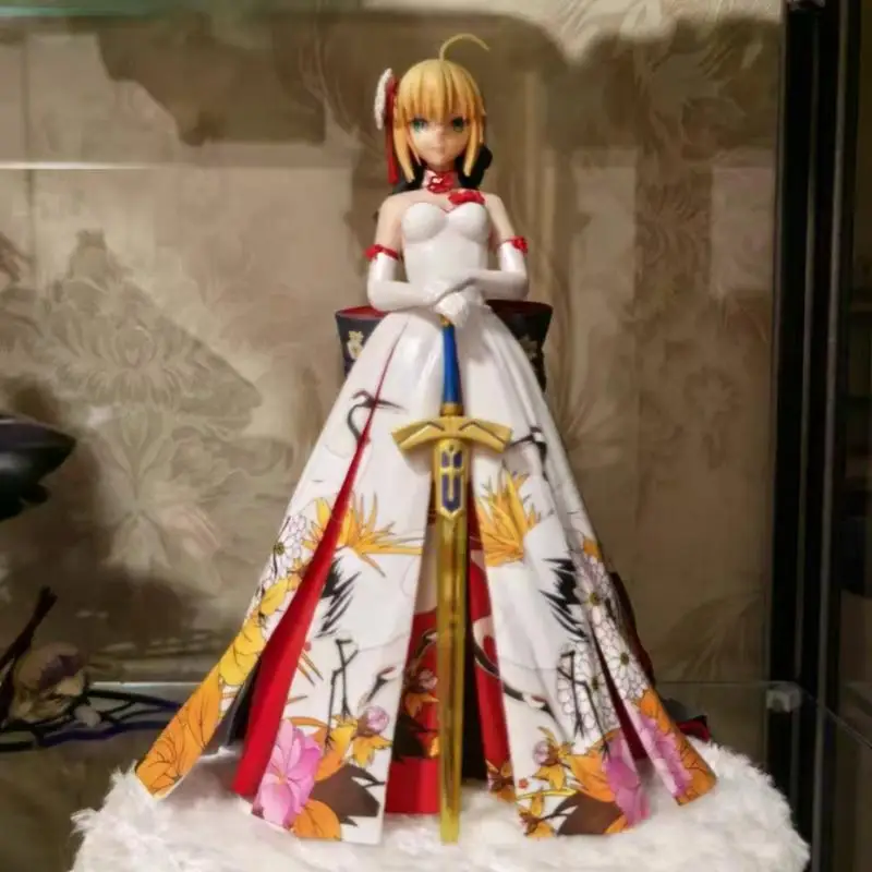 

New Fate Saber Handmade Black Saber Night of Our King's Destiny FGO anime Surrounding Ornaments Exquisite Surprise Collection