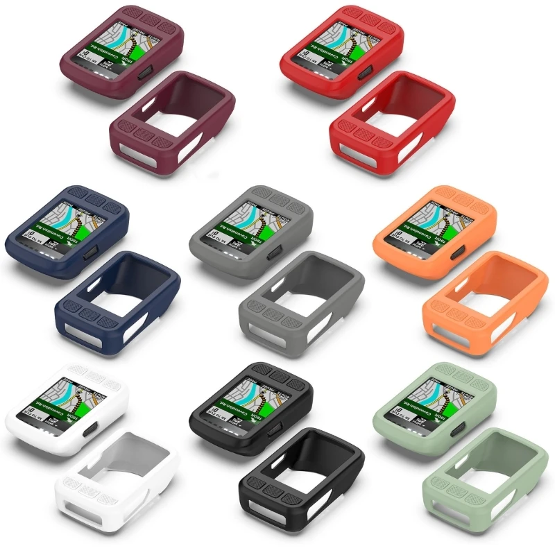 Silicone Protector Case For Wahoo ELEMNT BOLT V2 Bicycle Computer Cycling Screen Protector Protective Cover Bumper Shell