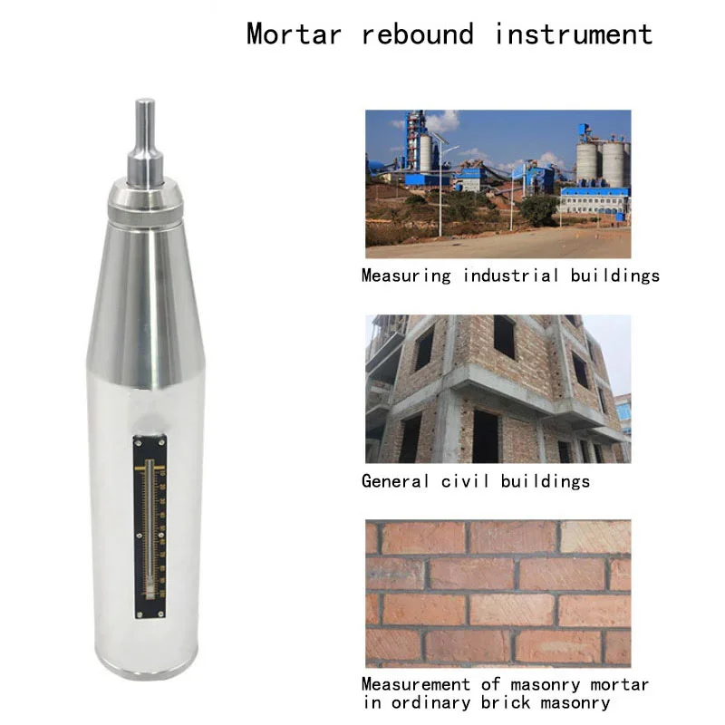 1PC HT-225 Concrete Rebound Test Hammer Portable Schmidt Hammer High Polymer Material Shell Resiliometer Testing Equipment