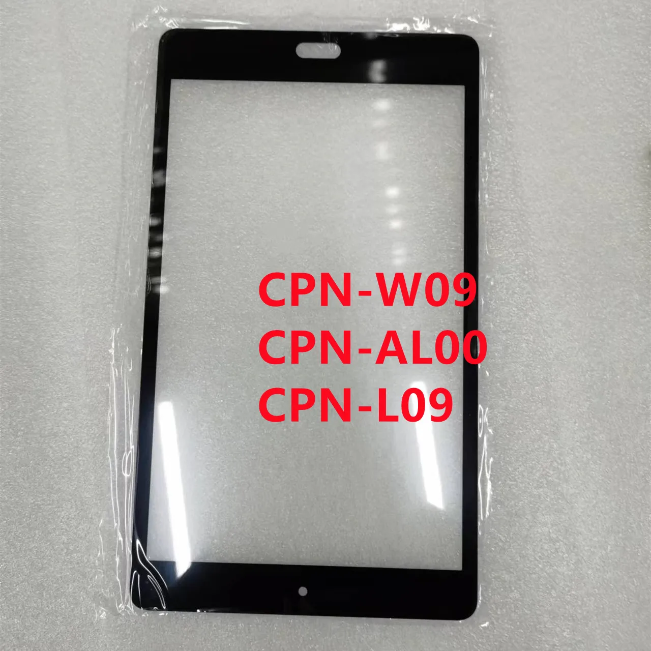 Novo original para huawei mediapad m3 lite 8 CPN-W09 CPN-AL00 CPN-L09 tela de toque lcd frente exterior lente do painel vidro com oca