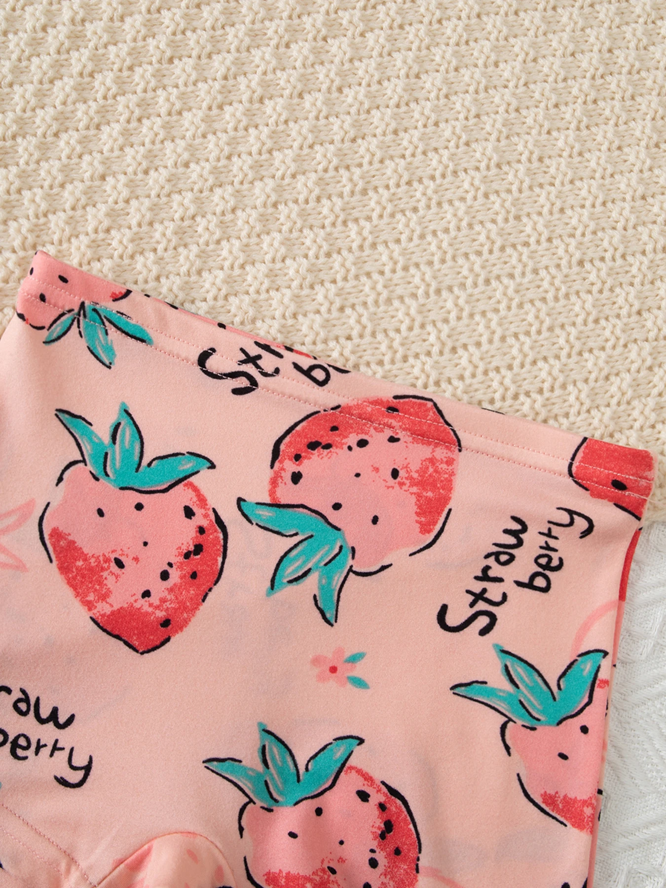 5/7-teiliges Set Mädchen-Unterwäsche für alle Jahreszeiten, bequeme, elastische Boxershorts mit niedlichem Aufdruck, vielseitige Kinder-Shorts – Detail 15