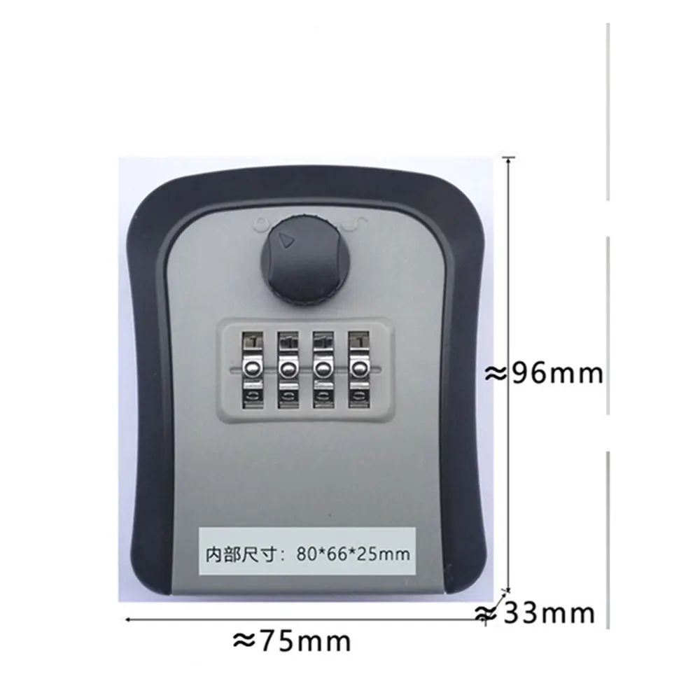 2023 스마트 코드 암호 키 잠금 상자, 보관 키, 벽걸이 키 안전 상자, 방수 야외 키 상자, 4 자리 암호, 신제품