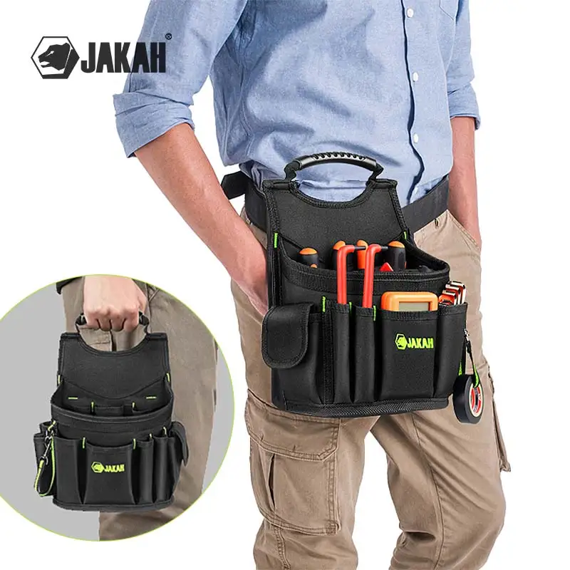 Electrician Special Tool Bag Work Site Pocket Multi-functional Portable Hardware Storage Pocket