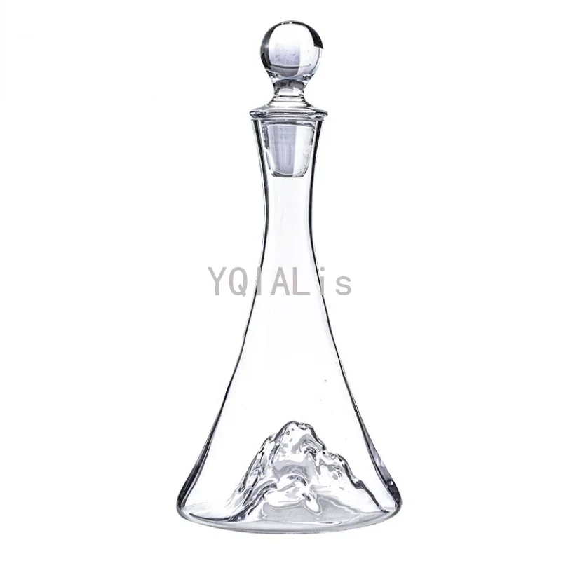 Artistic Feelings 600-1700Ml Creative Heart Crystal Glass Wine Decanter Whiskey Brandy Container Personalized Wine Pot Gift