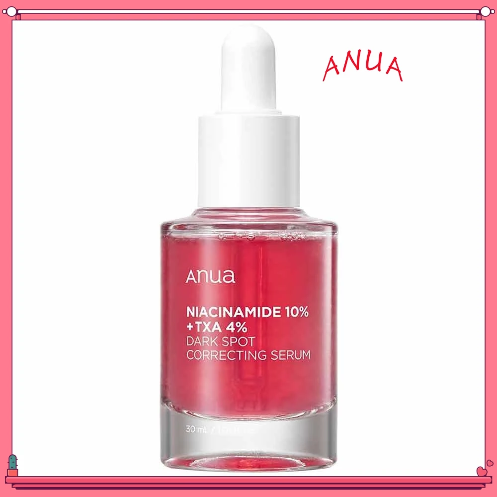 Anua 10% Niacinamide + 4% Hyaluronic Acid Serum, Ceramide, Hyaluronic Acid, Vitamin B12 Natural Pigment, 30ml