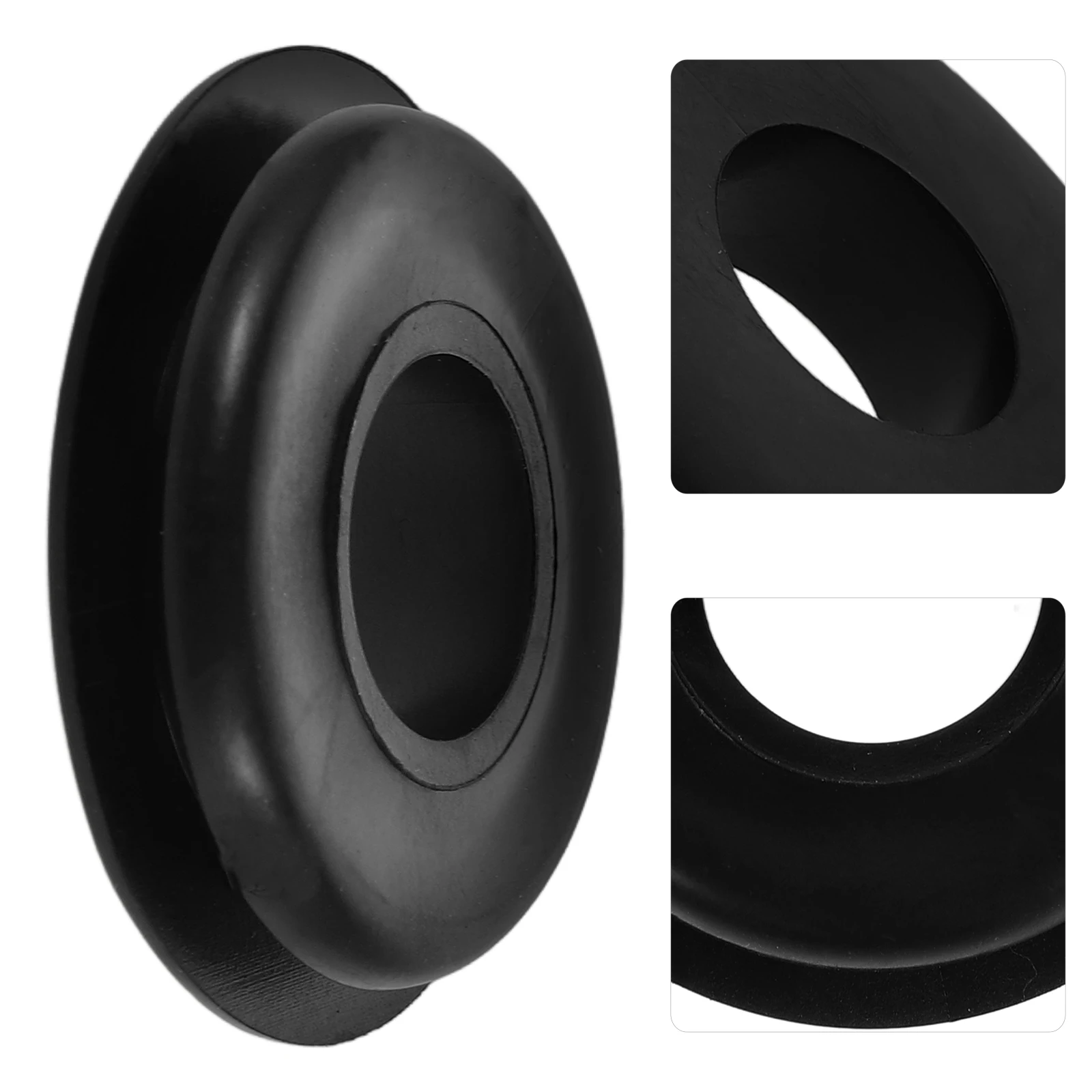 

100pcs Hand Valve Rubber Seals Trailer Gaskets Universal Fit Black For Trucks Trailers Brake Hose Gasket
