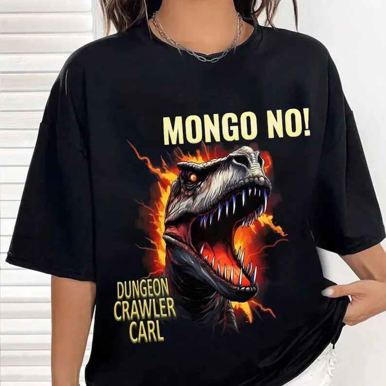 قميص Dungeon Crawler Carl، هدية الأميرة دونات والمونغو، تي شيرت أنيق من Geek #1