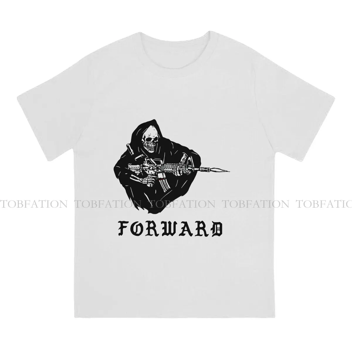 Forward Observations Group TShirt for Men Ready To Shoot Basic Leisure Sweatshirts T Shirt Novelty Trendy Loose