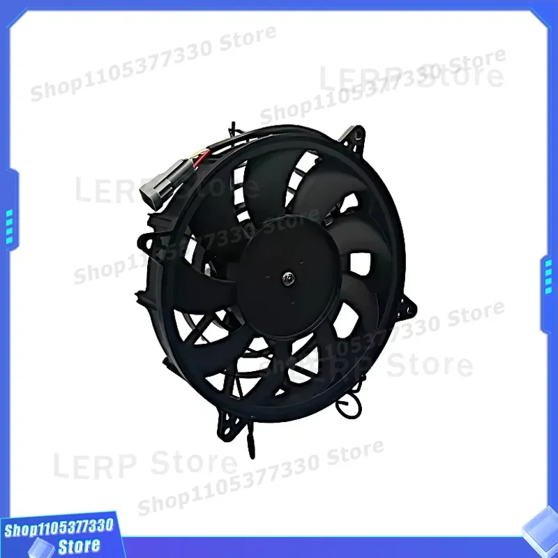 255mm 10 Inch BLDC Radiator Cooling Fan High Air Volume Brushless DC Motor Waterproof OEM Replacement for Industrial Use